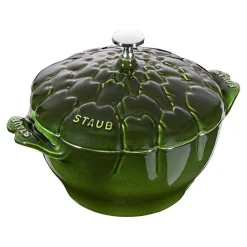 Staub Artichoke Cocotte, 3.2 qt, Basil