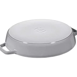 Staub Double Handle Fry Pan, 13", Graphite Grey