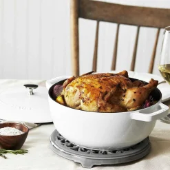 Staub Essential French Oven, 3.75qt, White