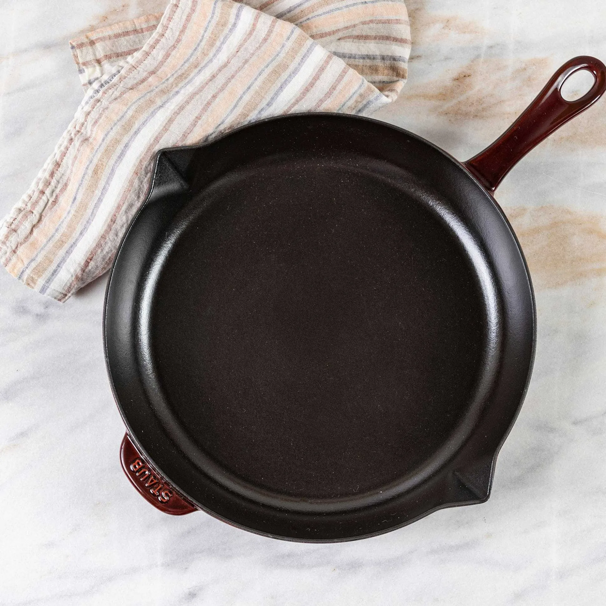 Staub Fry Pan, 12", Grenadine