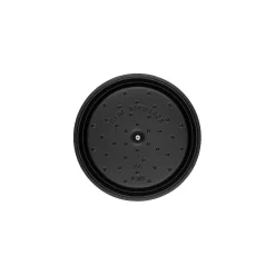 Staub Round Cocotte, 4qt, Black