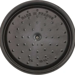 Staub Round Cocotte, 7qt, White