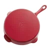 Staub Traditional Deep Skillet, 11'', Cherry