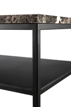 Stone Console, Dark Emperador Marble