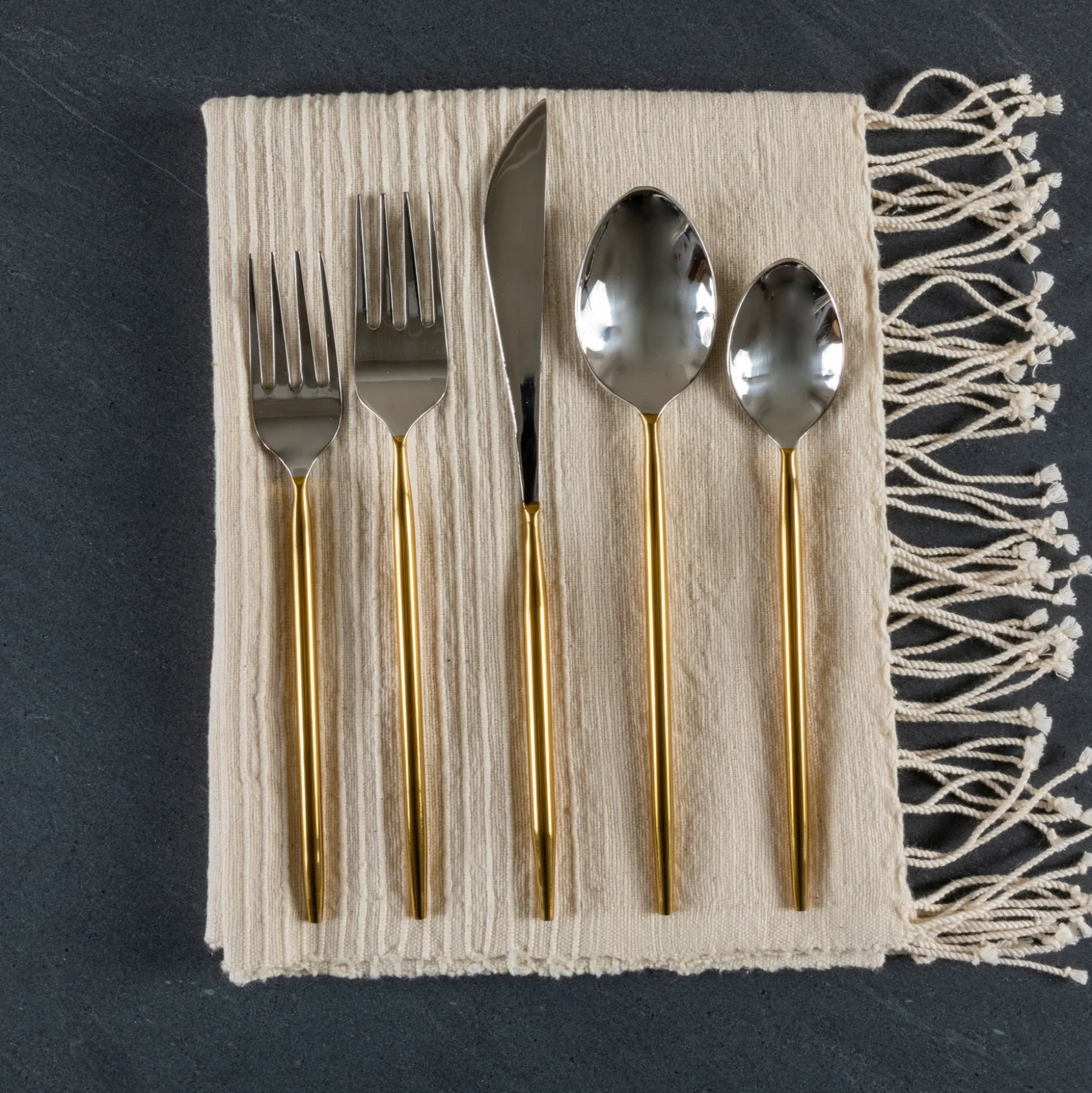 Sun & Moon Flatware Set^Be Home Clearance