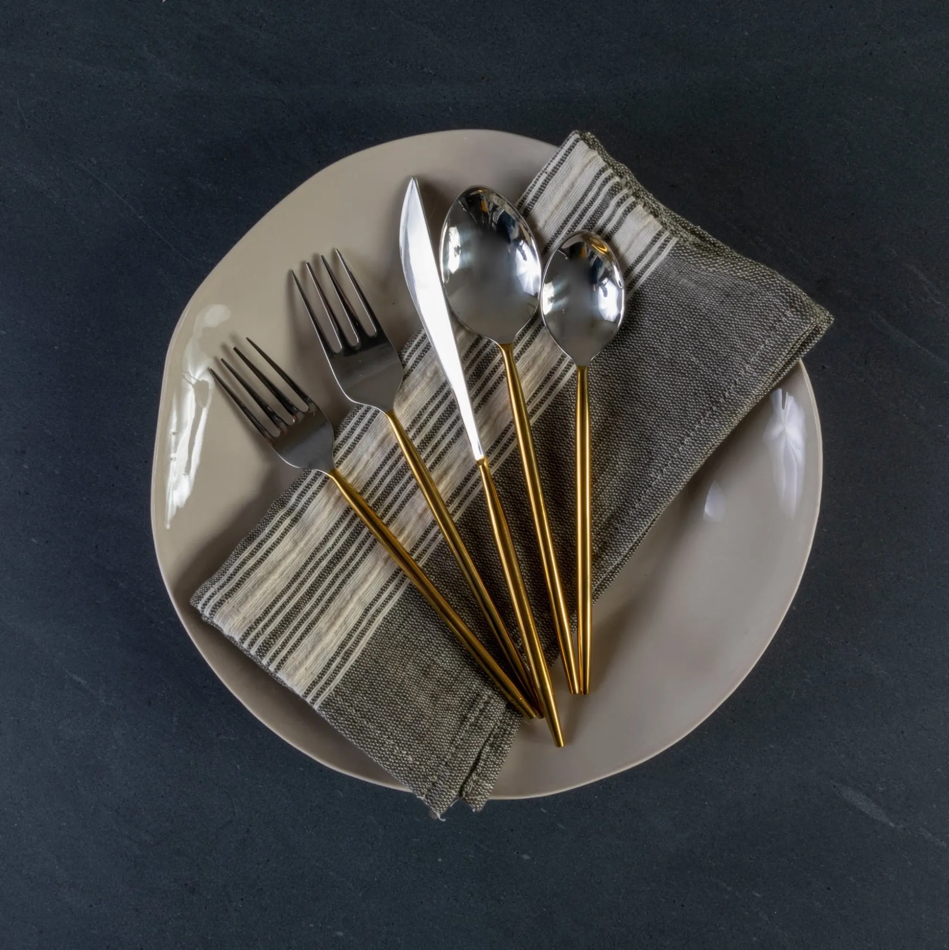 Sun & Moon Flatware Set^Be Home Clearance