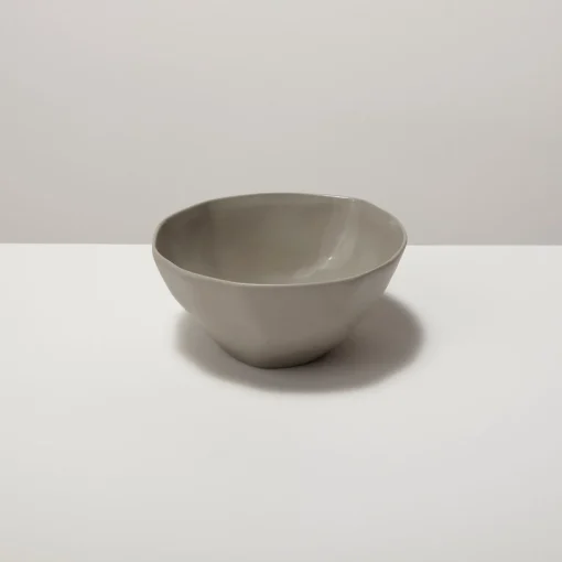 Tam Stoneware Dessert Bowl, Sterling, Set of 4^Be Home Fashion