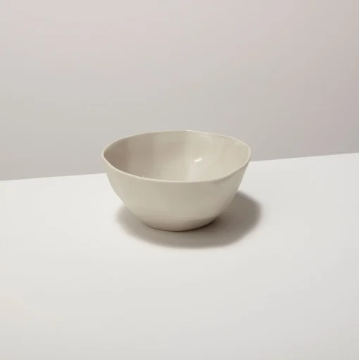 Tam Stoneware Dessert Bowl, Pearl, Set of 4^Be Home Flash Sale