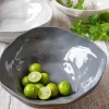 Tam Stoneware Large Serving Bowl, Pearl