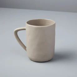 Tam Stoneware Mug, Sterling, Set of 4^Be Home Discount