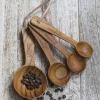 Teak Measuring Spoons Set