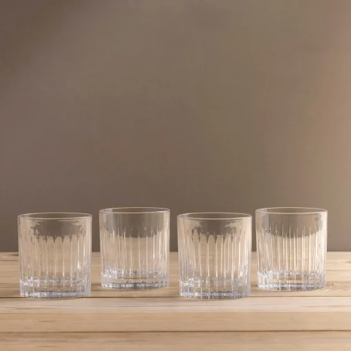 Timeless Crystal Double Old Fashioned Glass, Set of 6