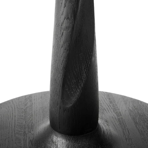 Torsion Black Dining Table, 28"