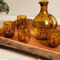 Tortoise Tumbler, Set of 4^Be Home Cheap