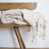 Trestles Oversized Throw, Antique White^Be Home Outlet