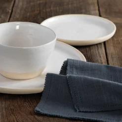 Treves Side Plate, White, Set of 4^Be Home Sale