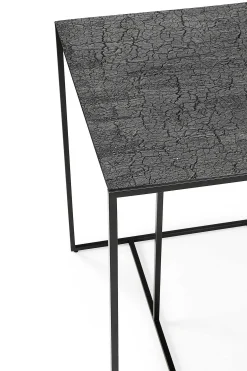 Triptic Side Table, Black