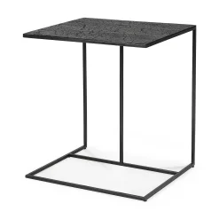 Triptic Side Table, Black
