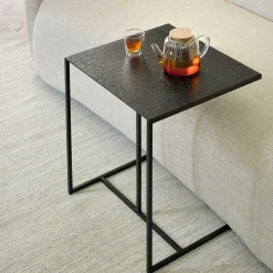 Triptic Side Table, Black
