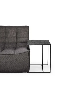 Triptic Side Table, Black